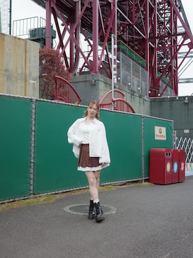 「POLO BCS（ポロ ビーシーエス）のアイテム」を使った、serinaさん（レディース・159cm）の夏コーディネート