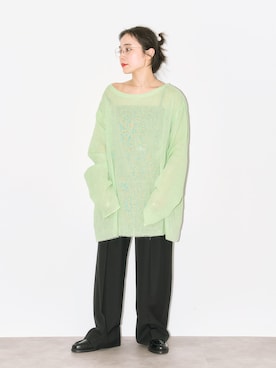 「CITYSHOP」｜MINNYさん（レディース・155cm）の春コーディネート