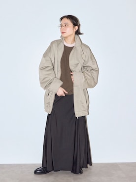 「CITYSHOP」｜MINNYさん（レディース・155cm）の春コーディネート