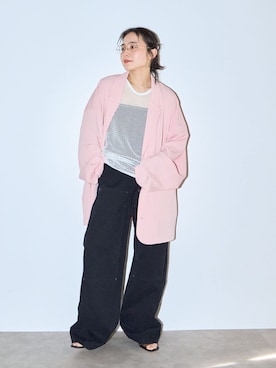 「CITYSHOP」｜MINNYさん（レディース・155cm）の春コーディネート