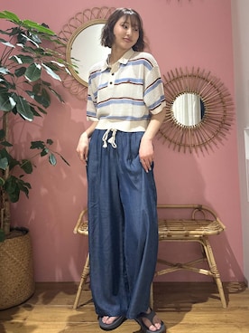 egaotokuiさん(レディース・170cm)の春コーディネート