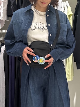 「BAYFLOW（ベイフロー）のアイテム（バッグ）」を使った、egaotokuiさん（レディース・170cm）の春コーディネート