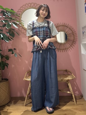 egaotokuiさん（レディース・170cm）の春コーディネート