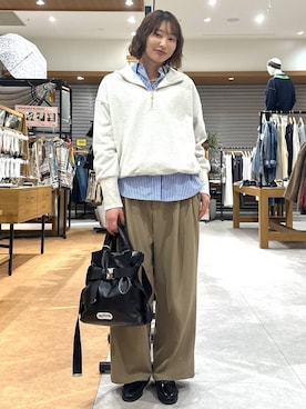 egaotokuiさん（レディース・170cm）の冬コーディネート