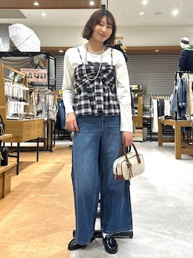 egaotokuiさん（レディース・170cm）の春コーディネート