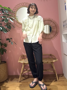 egaotokuiさん(レディース・170cm)の春コーディネート