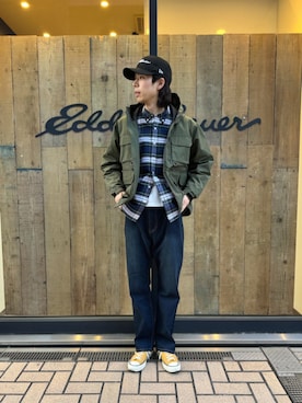 「Eddie Bauer（エディーバウアー）のアイテム」を使った、EDDIE BAUER@仙台アエル店さん（メンズ・178cm）の冬コーディネート