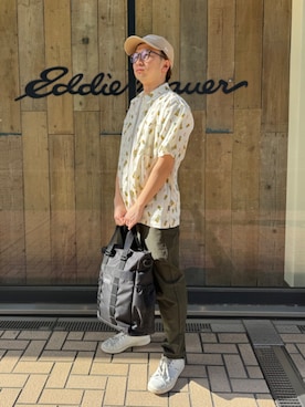 EDDIE BAUER@仙台アエル店さん(メンズ・170cm)の春コーディネート
