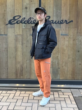 「Eddie Bauer（エディーバウアー）のアイテム」を使った、EDDIE BAUER@仙台アエル店さん（メンズ・170cm）の冬コーディネート