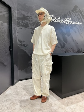 「Eddie Bauer（エディーバウアー）のアイテム」を使った、EDDIE BAUER@仙台アエル店さん（メンズ・177cm）の夏コーディネート