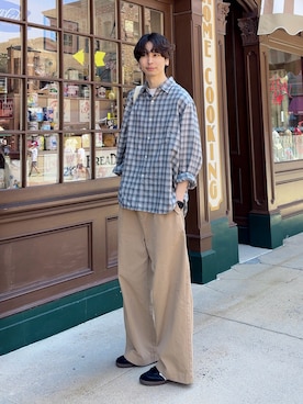 Tomoさん（メンズ・185cm）の春コーディネート