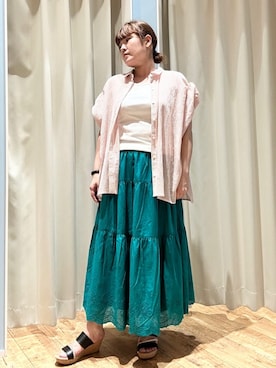 Hikaさん（レディース・157cm）の夏コーディネート