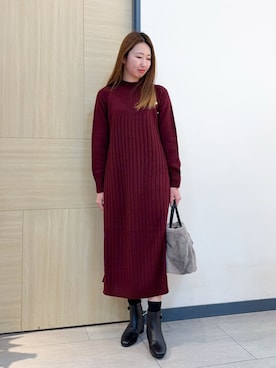 nanaさん(レディース・158cm)の冬コーディネート