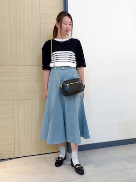 「grove（グローブ）のアイテム」を使った、nanaさん（レディース・158cm）の春コーディネート