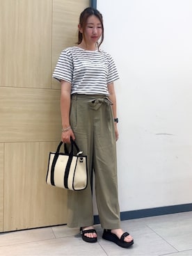 nanaさん(レディース・158cm)の夏コーディネート