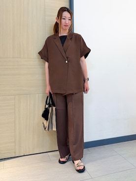 「grove（グローブ）のアイテム」を使った、nanaさん（レディース・158cm）の夏コーディネート