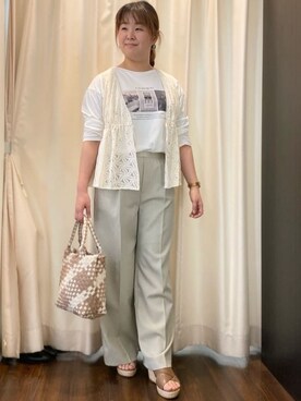 Ayaさん（レディース・160cm）の春コーディネート