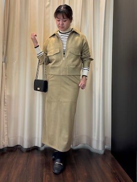 Ayaさん（レディース・160cm）の冬コーディネート