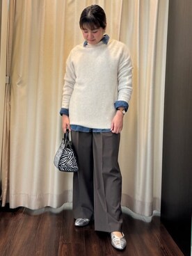 Ayaさん（レディース・160cm）の冬コーディネート