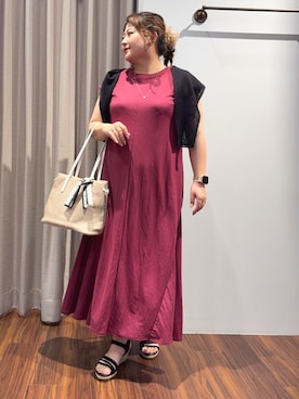 Tomoさん（レディース・159cm）の夏コーディネート