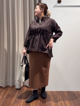 「grove（グローブ）のアイテム（バッグ）」を使った、Tomoさん（レディース・159cm）の春コーディネート