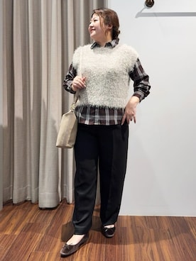 Tomoさん(レディース・159cm)の秋コーディネート