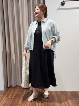 Tomoさん(レディース・159cm)の夏コーディネート