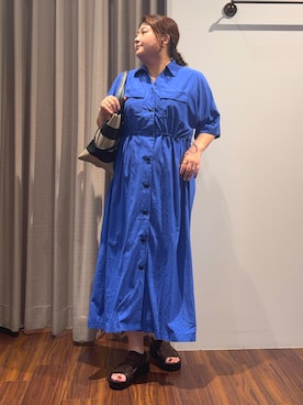 Tomoさん（レディース・159cm）の夏コーディネート