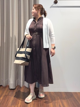 Tomoさん（レディース・159cm）の夏コーディネート
