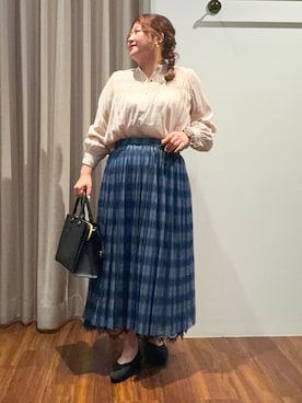 Tomoさん(レディース・159cm)の秋コーディネート