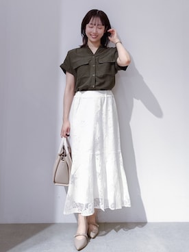 のんさん(レディース・157cm)の夏コーディネート