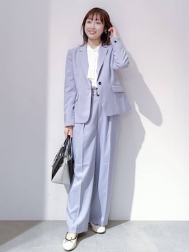 「index（インデックス）のアイテム（ジャケット/アウター）」を使った、のんさん（レディース・157cm）の春コーディネート