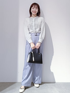 「ブルベ」｜のんさん（レディース・157cm）の春コーディネート