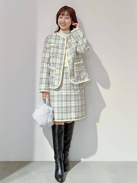 のんさん(レディース・157cm)の冬コーディネート