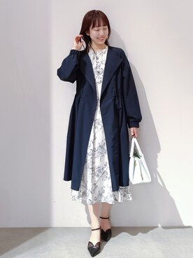 「ブルベ」｜のんさん（レディース・157cm）の春コーディネート