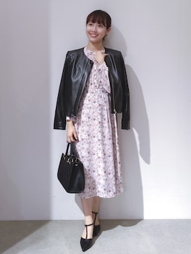 「index（インデックス）のアイテム」を使った、のんさん（レディース・157cm）の秋コーディネート