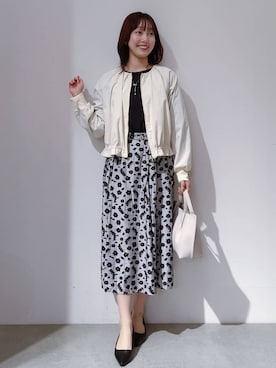 「index（インデックス）のアイテム（トップス）」を使った、のんさん（レディース・157cm）の春コーディネート