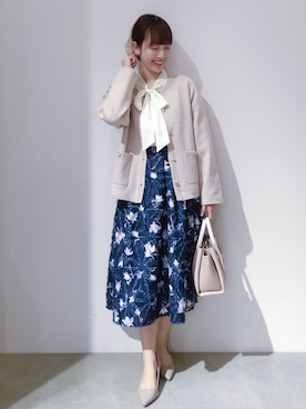 「index（インデックス）のアイテム」を使った、のんさん（レディース・157cm）の秋コーディネート