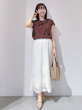 のんさん(レディース・157cm)の夏コーディネート