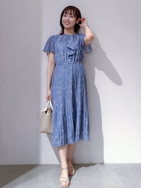 「ブルベ」｜のんさん（レディース・157cm）の春コーディネート