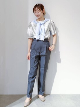 のんさん(レディース・157cm)の夏コーディネート
