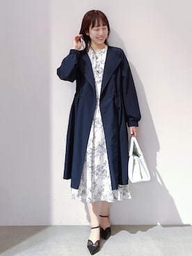 「デート服」｜のんさん（レディース・157cm）の春コーディネート