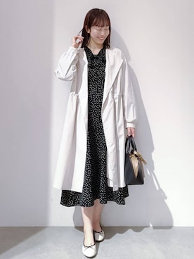 「index（インデックス）のアイテム（バッグ）」を使った、のんさん（レディース・157cm）の冬コーディネート