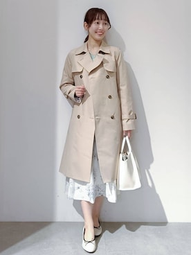 「index（インデックス）のアイテム（ジャケット/アウター）」を使った、のんさん（レディース・157cm）の冬コーディネート