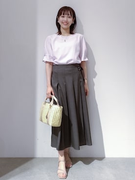 「ブルベ」｜のんさん（レディース・157cm）の春コーディネート