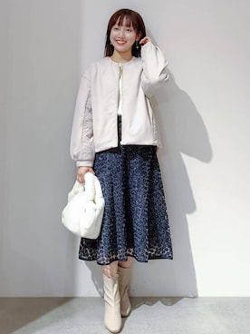 のんさん（レディース・157cm）の秋コーディネート