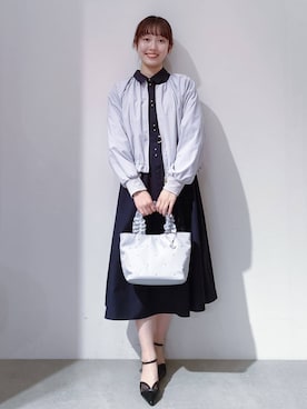 「index（インデックス）のアイテム（バッグ）」を使った、のんさん（レディース・157cm）の春コーディネート