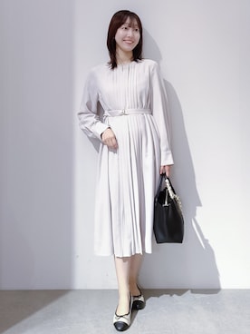 「index（インデックス）のアイテム」を使った、のんさん（レディース・157cm）の秋コーディネート