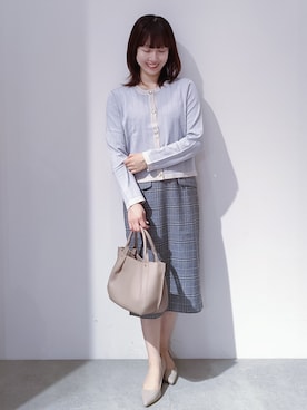 「index（インデックス）のアイテム」を使った、のんさん（レディース・157cm）の秋コーディネート