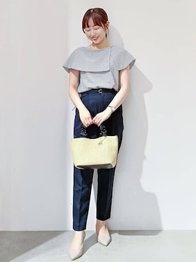 のんさん(レディース・157cm)の夏コーディネート